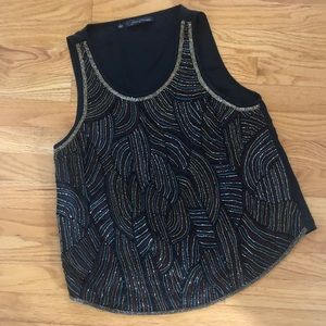 Beautiful beaded top. Pet free. Smoke free.